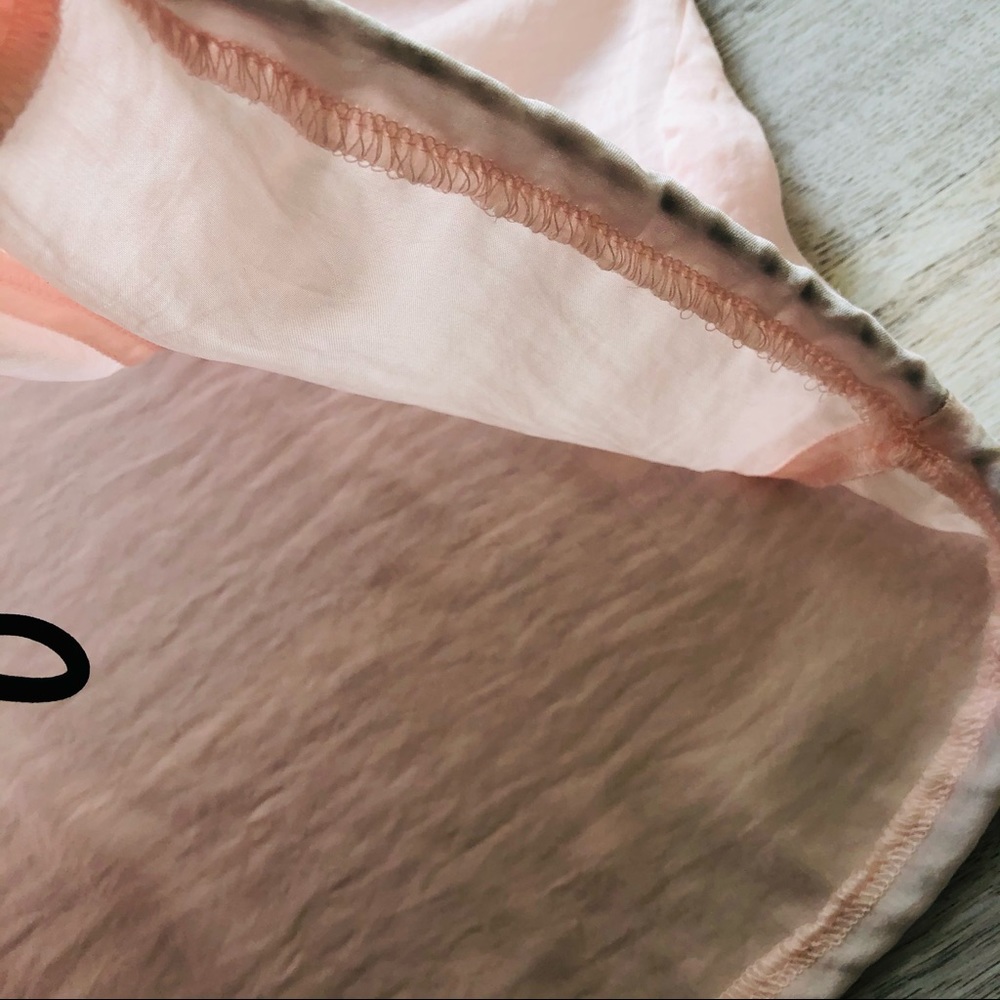 Missguided blush pink pullover half zip top sz 6 - Picture 7 of 10